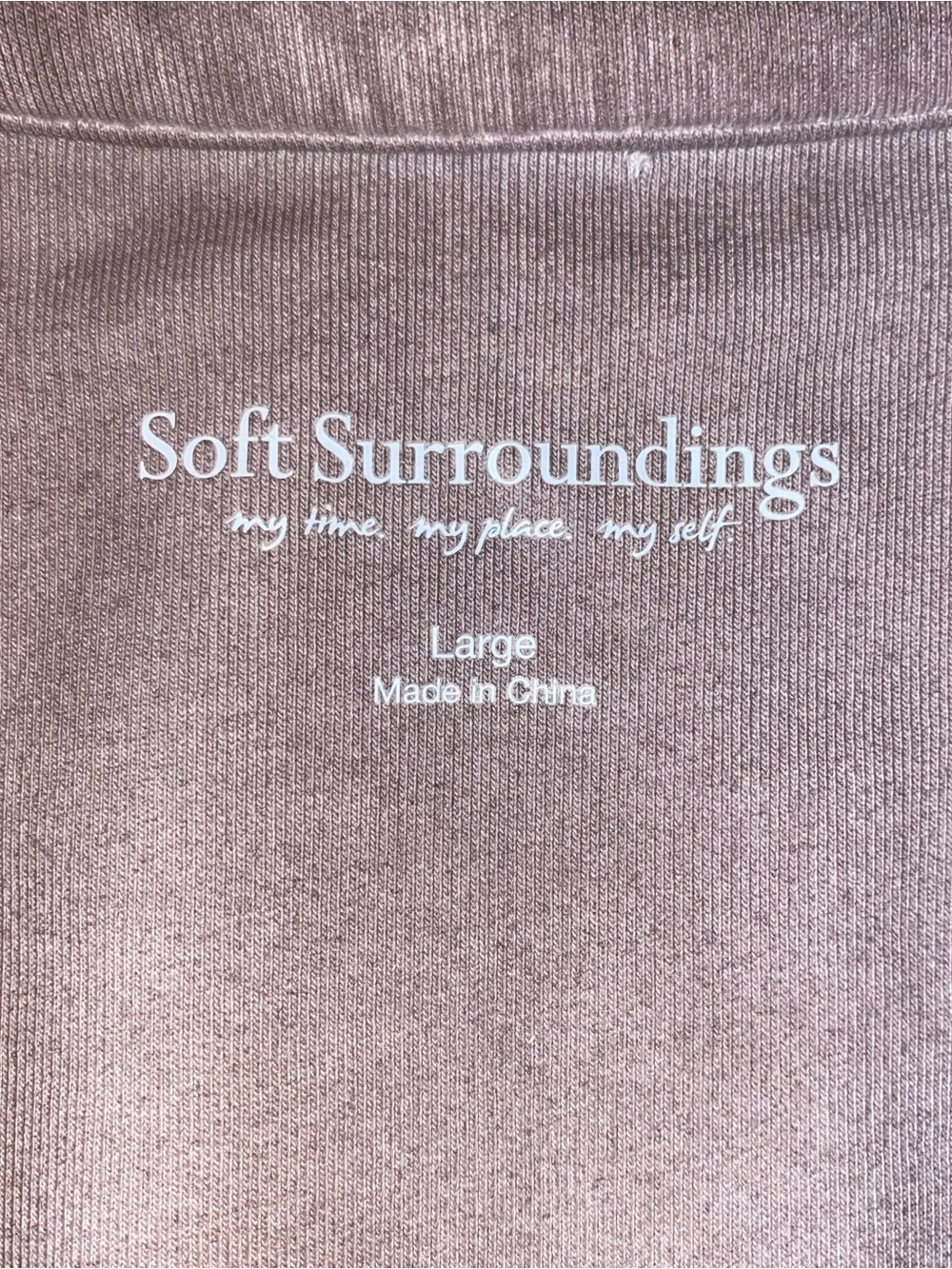 Soft Surroundings Grey Mineral Wash Knit Blazer Jacket Whimsigoth Size Large - Picture 3 of 7